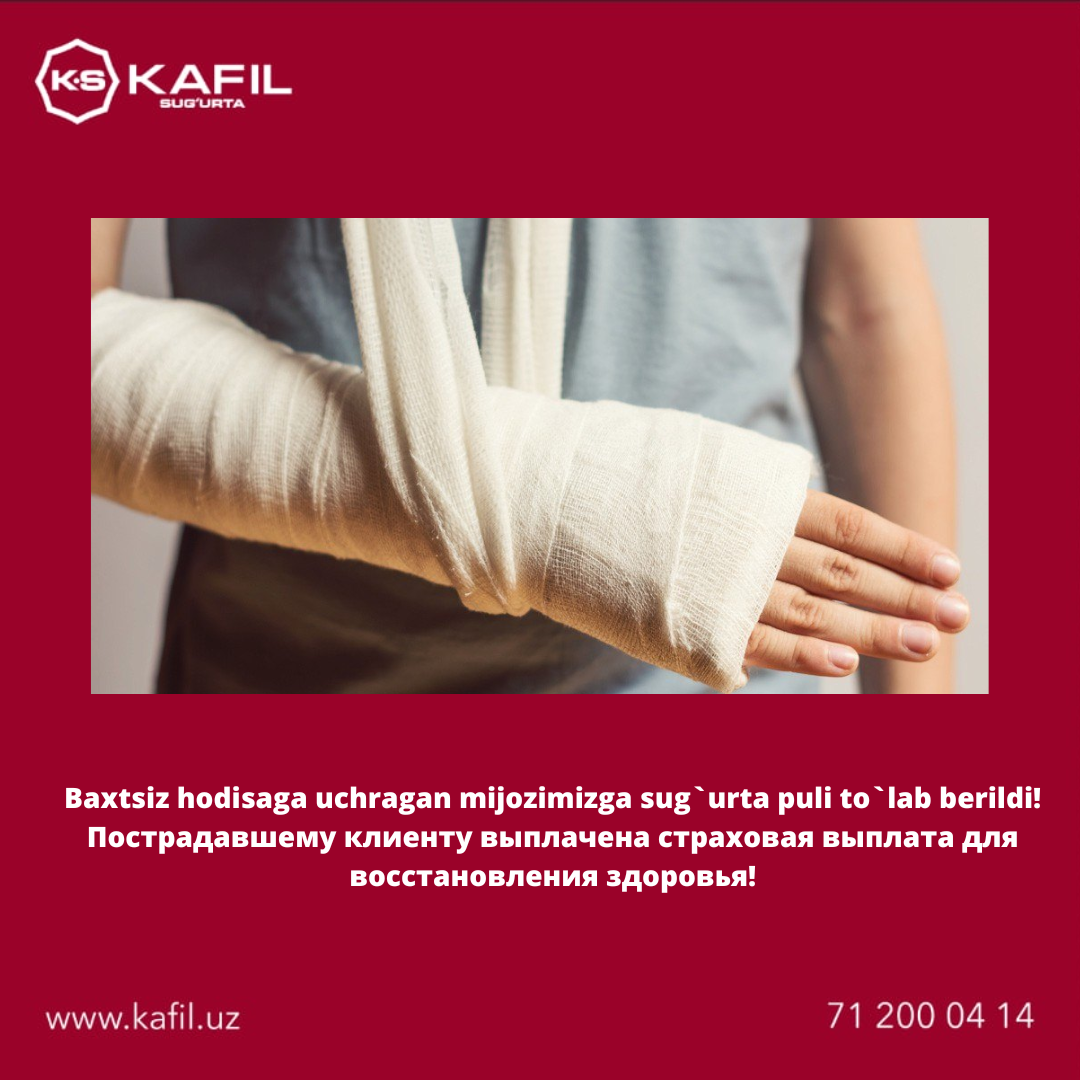 The injured client was paid an insurance payment to restore his health!