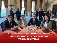 KAFIL-SUG‘URTA на DWIC Connect Istanbul 2026: Новые возможности на международном страховом рынке!