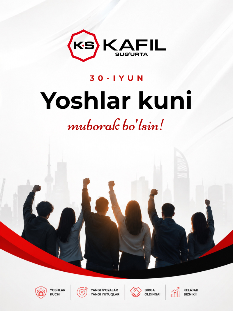 🎉 30-iyun – Yoshlar kuni muborak!